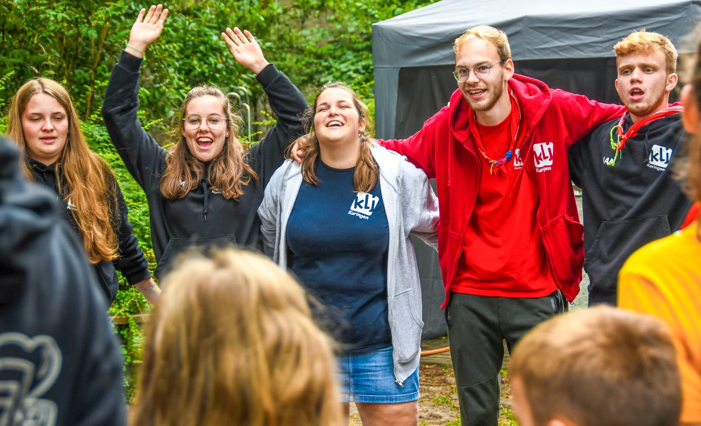 sfeer bij leiding jeugdbeweging BAV